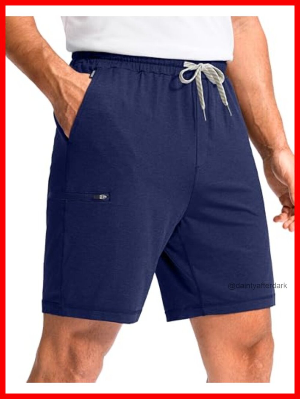 Men's Athletic Shorts with 3 Pockets Moisture Wicking